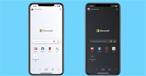 Cách bật nền đen cho Microsoft Edge trên iPhone