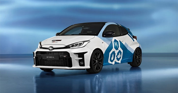 Xe Mirai sử dụng động cơ hydrogen của Toyota. Ảnh: MT.