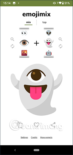 Cách dùng Emojimix tự tạo emoji độc lạ - QuanTriMang.com