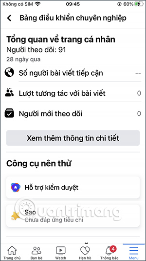 Công cụ chuyên nghiệp Facebook