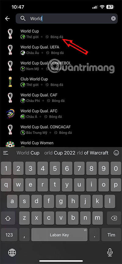 xem wc hôm nay