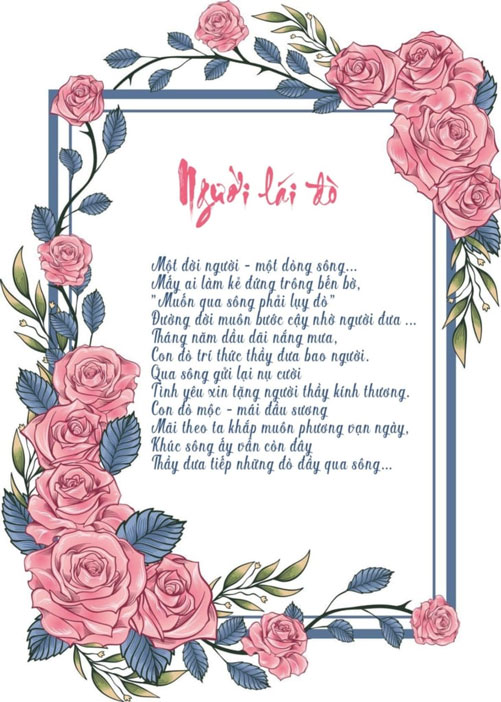 Trang trí báo tường A4 4