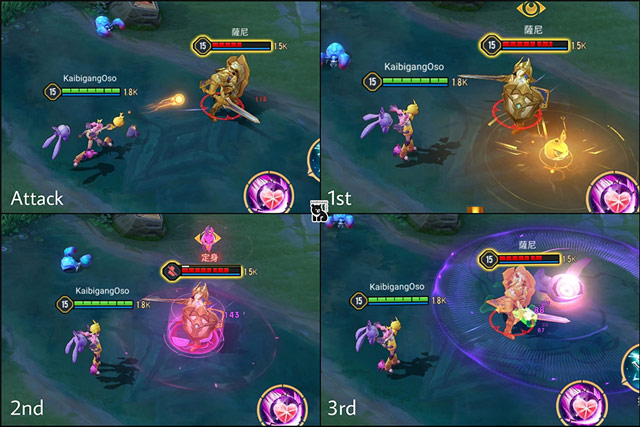 Bộ chiêu thức của Bonnie