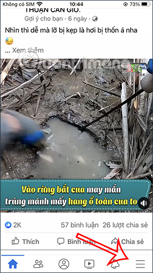 Tùy chọn Facebook