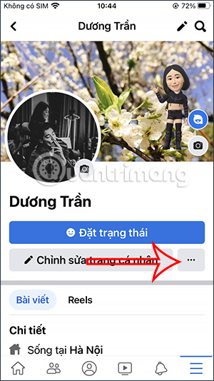 Tùy chỉnh Facebook