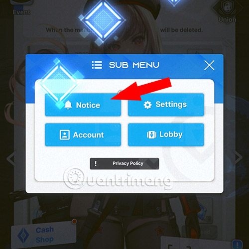Hướng dẫn nhập code Goddess of Victory