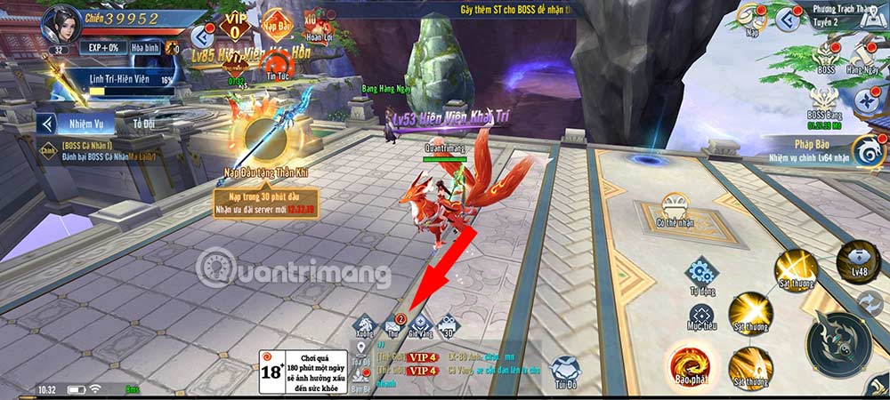 Hướng dẫn nhận vật phẩm từ code Thiên Kiếm Chi Vân