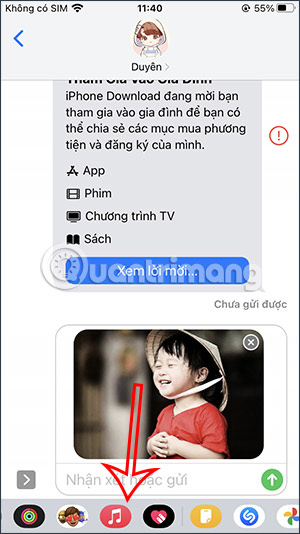 Giao diện nhắn tin trên Google Maps