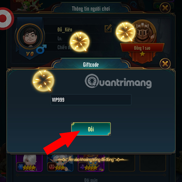 Hướng dẫn nhập code Liên Minh Siêu Đẳng