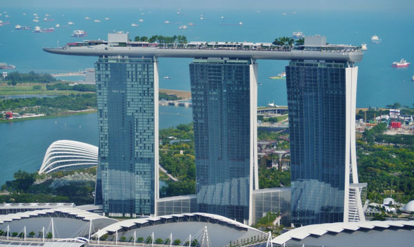 Marina Bay Sands, Singapore (5,7 tỷ USD)