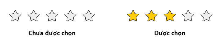 CSS Star Rating đơn giản