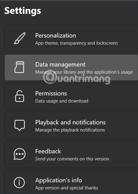 Quản lý data trên Audictive Music