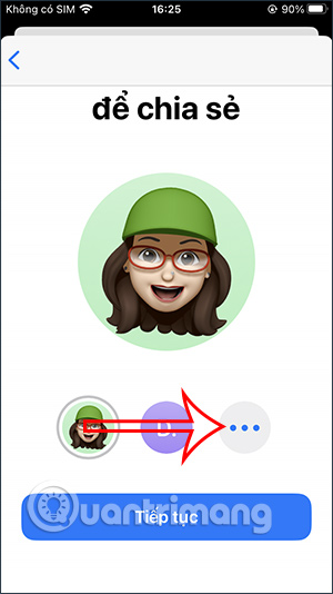 Tùy chỉnh avatar