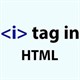 Thẻ HTML <i>