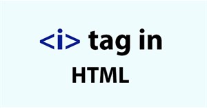 Thẻ HTML <i>