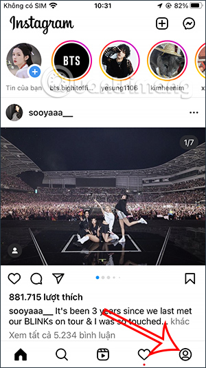 Hồ sơ Instagram