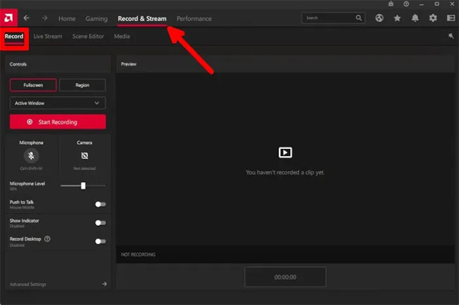 Cách sử dụng tính năng Record & Stream của AMD Radeon Software