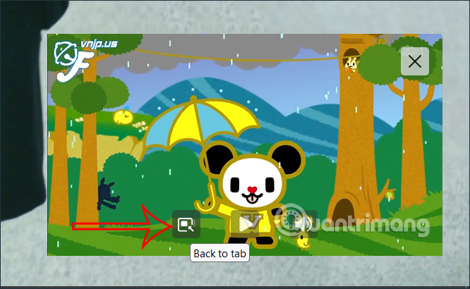 Video cửa sổ nổi trên AnimeVsub