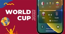 Cách xem Tỷ lệ World Cup 2022 trên màn hình khóa iPhone
