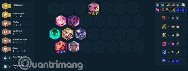 taliyah dtcl mùa 8 đồ