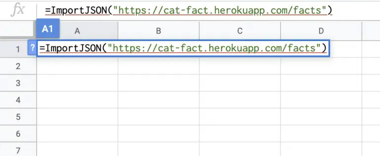 Nhập URL JSON của bạn và nhấn Enter