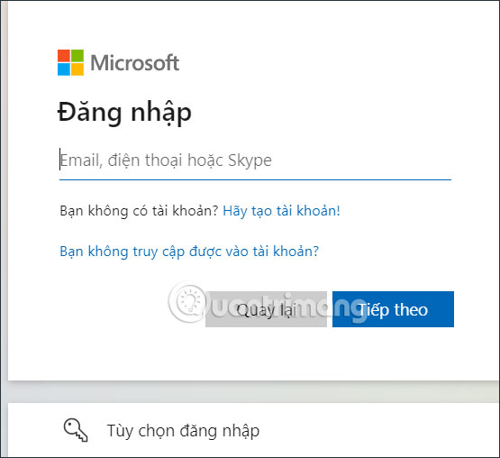Tài khoản Microsoft 365