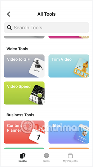 Phân loại các nhóm chỉnh sửa