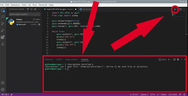 Visual Studio Code không hiển thị shell ngay lập tức