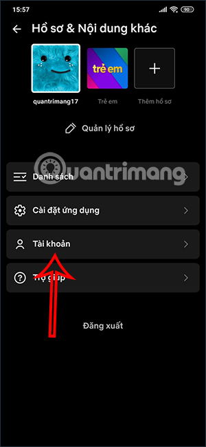 Tài khoản Netflix