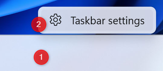 Cách ẩn/bỏ ẩn thanh Taskbar trên Windows 11