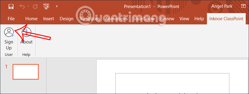 Đăng nhập tài khoản ClassPoint