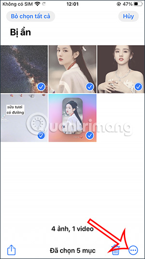 Tùy chỉnh các hình ảnh
