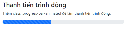 Thanh tiến trình dạng động