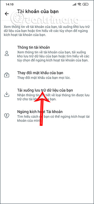Tải dữ liệu trên Twitter