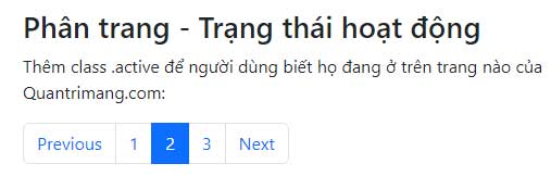Bài 15: Pagination trong Bootstrap 5 - QuanTriMang.com