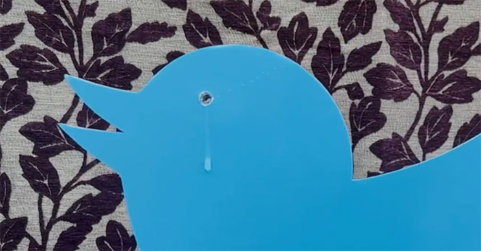 Modder sáng chế chú chim xanh chảy nước khi có người ngưng xài Twitter