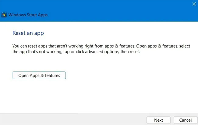 Giải pháp cho ứng dụng Windows Store