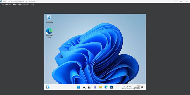 Khởi động vào màn hình desktop