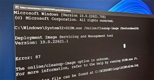 4 cách khắc phục lỗi DISM 87 trên Windows 10/11