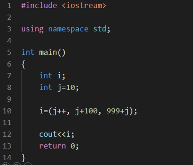 Đoạn code sau đây trả về kết quả là gì?