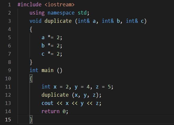 Câu trả lời nào đúng với chương trình dưới đây