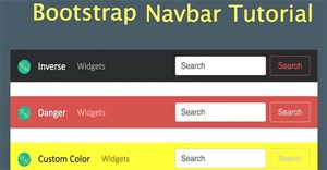 Bài 21: Navbar trong Bootstrap 5