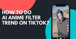 Cách quay video AI Manga trên TikTok