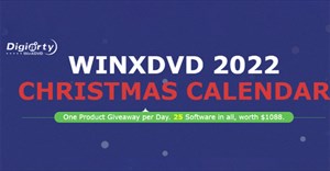 WinX DVD tặng 25 phần mềm miễn phí đón Giáng sinh 2022