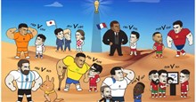 Loạt ảnh chế World Cup 2022 hài hước sau vòng 1/8