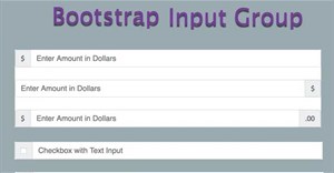 Bài 35: Input Group trong Bootstrap 5