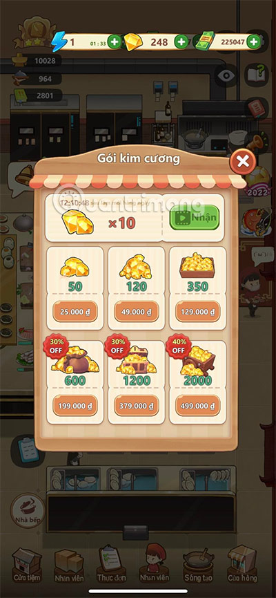 giftcode tiem lau duong