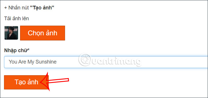 Nhập chữ vào ảnh ghép tràn viền 3D