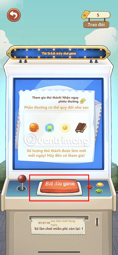 Participate in console mini games