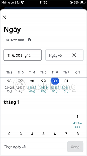 Thời gian bay